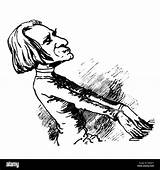 Liszt Franz Hungarian Composer Musician Janko 1811 1886 1873 sketch template