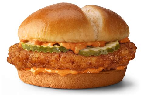 mcdonalds  crispy chicken sandwich   week bgr
