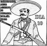 Zapata Emiliano Muere Asesinado Dibujos sketch template