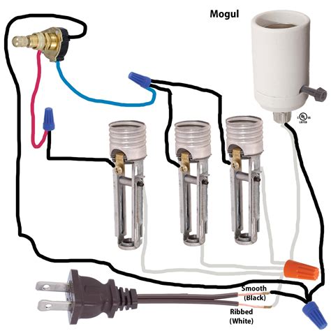 lamp parts  repair lamp doctor floor lamp  mogul socket    switch wiring diagram
