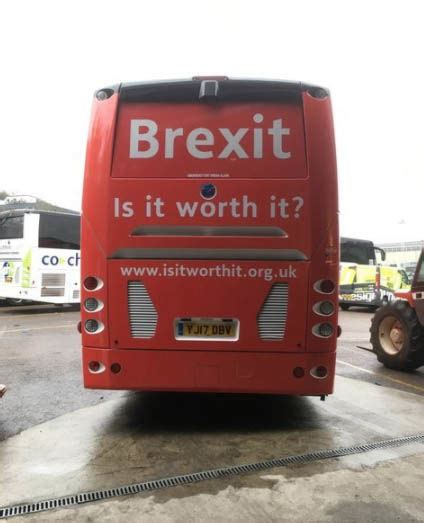 brexit battle bus launched remainers unveil   worth  coach uk news expresscouk