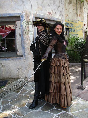 Meeting Zorro And Elena At The Mexican Cantina At