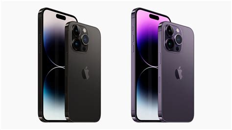 iphone  pro color options space black  deep purple glbnewscom