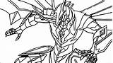Bakugan Drago Dragonoid Wecoloringpage Brawlers sketch template