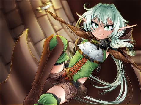 High Elf Archer Goblin Slayer Image By Stalkingp 2773995