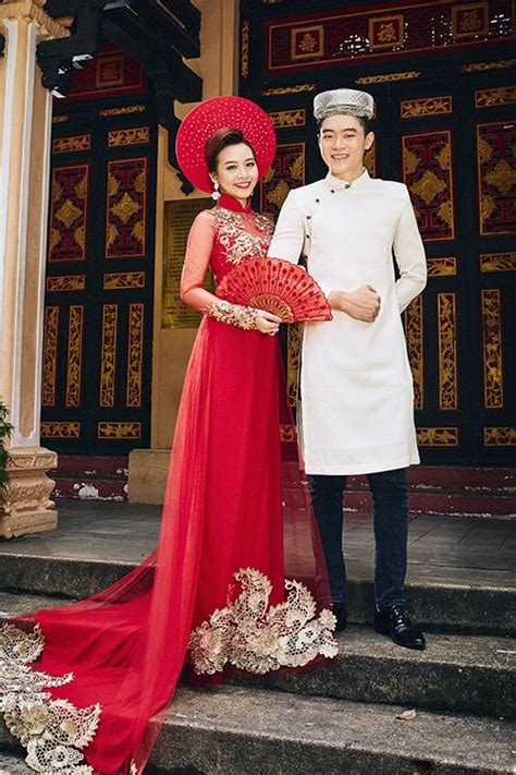 Traditional Ao Dai New Trend For Vietnam Wedding Dress