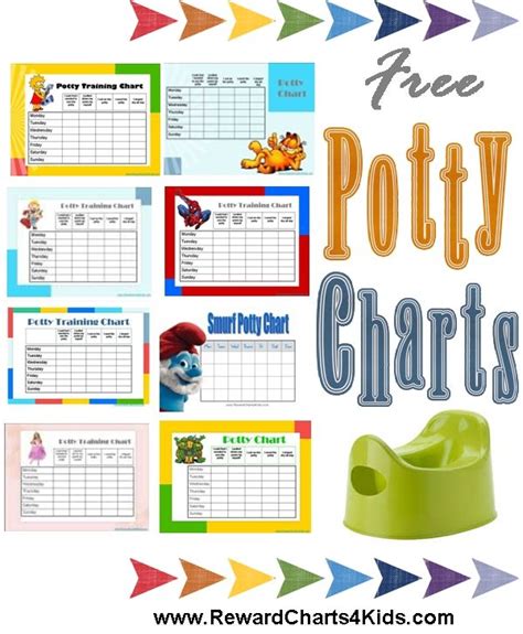 printable potty training charts potty training charts