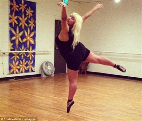 Iliana Vera Flaunts Her Curves As She Shows Off Her Ballet Skills On