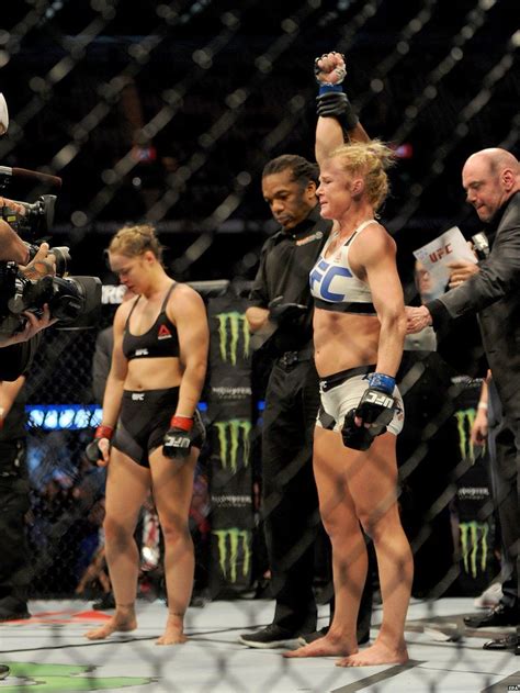 Ronda Rousey Knocked Out In Ufc 193 Title Fight By Holly
