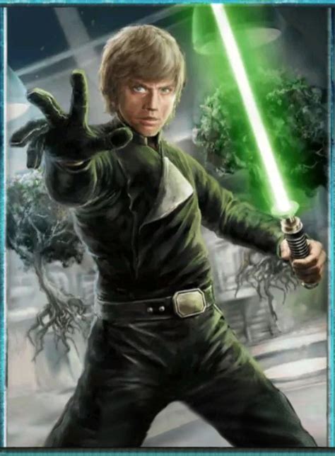 Luke Skywalker Jedi Knight Star Wars Canon Extended