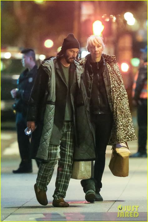 Keanu Reeves Is Joined By Girlfriend Alexandra Grant On Set Of The