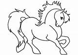 Coloring Ponies Pages Popular sketch template