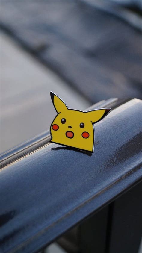 Surprised Pikachu Pin Etsy Hard Enamel Pin Enamel Pins Pikachu