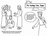 Ordinary Sunday Time 22nd Coloring Pages Catholic sketch template