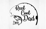 Svg Dad Reel Fishing Cool Papa Fish Cut Silhouette  Cricut Graphic Fabrica Den Creative sketch template