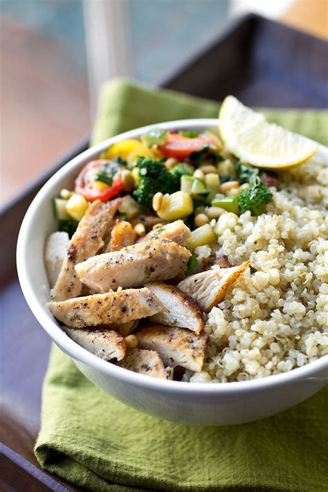 quinoa bowl recette plats cuisines cuisine plat