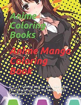 comprar anime manga coloring book    coloring book  kids