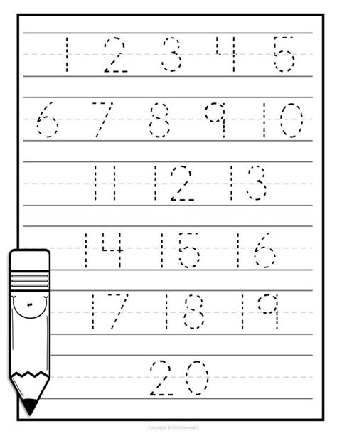 tracing letters  numbers worksheets