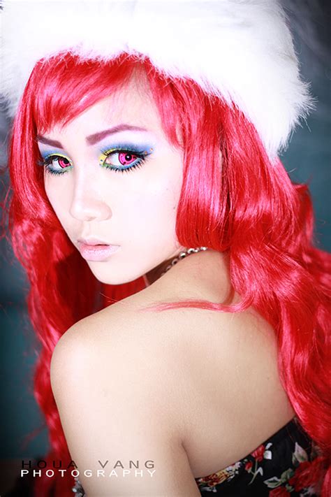 red hair asian girl by houavang on deviantart