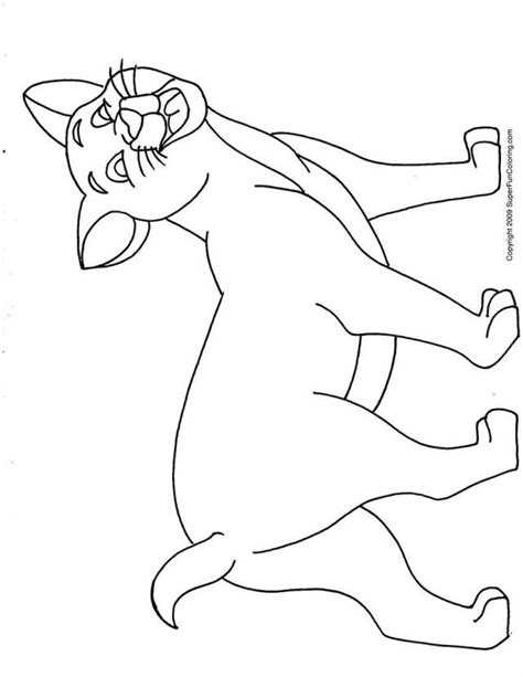 big cat coloring pages coloring home