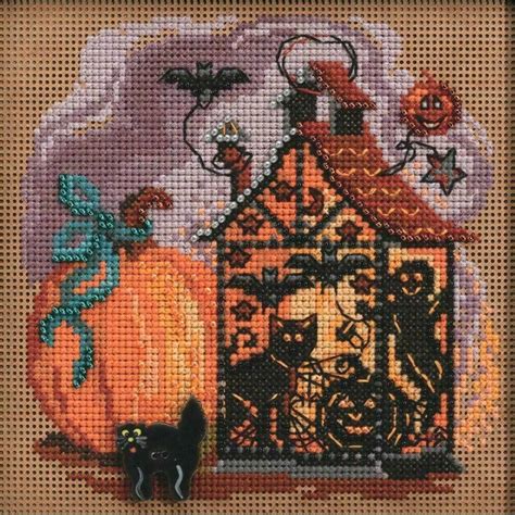 mill hill autumn series counted cross stitch kit