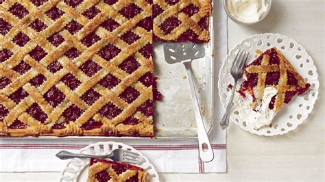 Sweet Cherry Sheet Pan Pie Recipe Finecooking