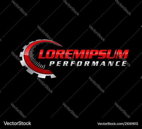 auto performance logo royalty  vector image