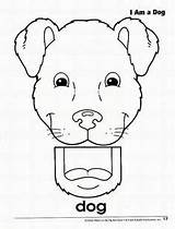 Bag Paper Puppet Puppets Dog Templates Animal Preschool Fall Crafts Patterns Template Coloring Bags Printable Hand Papel Craft Titeres Perro sketch template