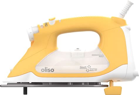 oliso yellow tg  watts quilters smart steam iron pro itouch technology home garden