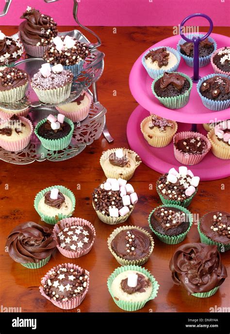 home  cupcakes stock photo alamy