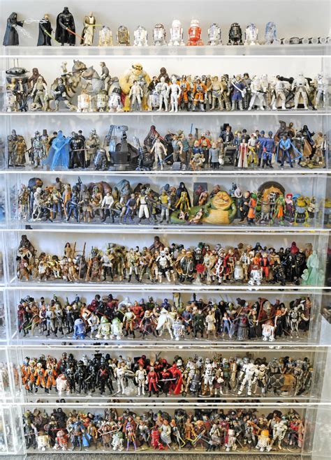 massive 1 950 star wars action figure collection for sale geekologie