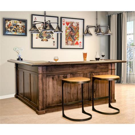 custom home bar solid wood design    quote