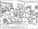 Coloring Guy Family Pages Printable Kids Cartoon Colouring Sheets Chris Book Printables Visit Adult Books Adults Comments Popular Coloringhome Great sketch template