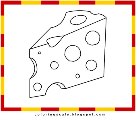 coloring pages printable  kids cheese coloring pages  kids
