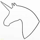 Unicorn Drawing Horn Head Silhouette Drawings Paintingvalley sketch template
