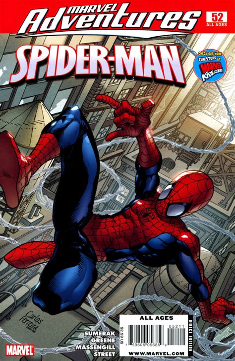 marvel adventures spider man vol 1 52 marvel comics database