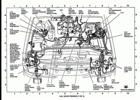 ford taurus engine wiring diagram
