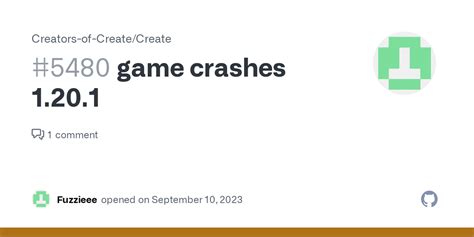 game crashes  issue  creators  createcreate github