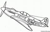 Yak Combate Aviones 9r sketch template