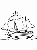 Coloring Segelboot Ausdrucken Kostenlos sketch template
