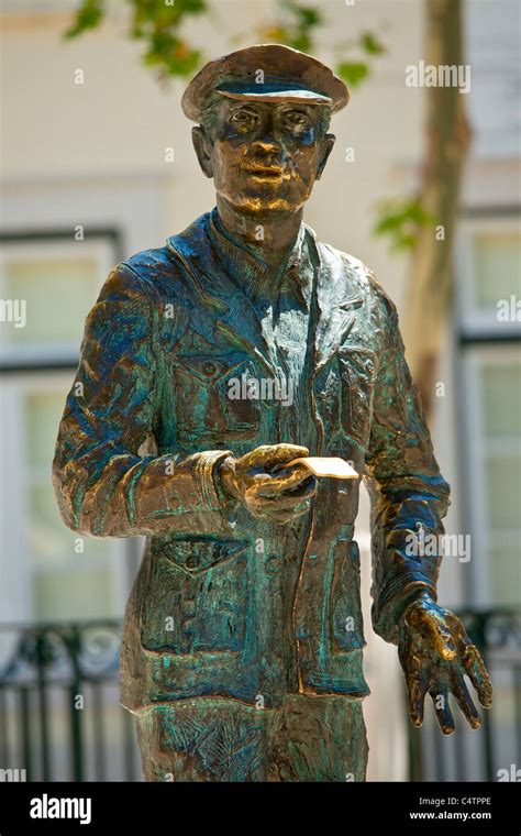 statue  chiado district bronze statue   chiado district  lisbon stock photo alamy