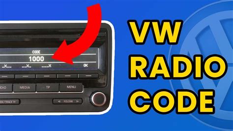 vw radio code    youtube