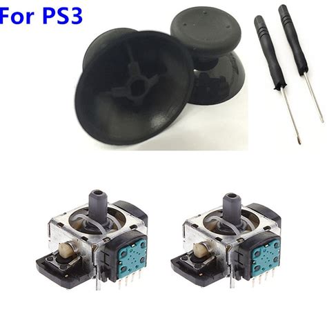 2 Sets 3d Analog Joystick 4pin Sensor Module Potentiometer With Thumb