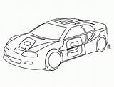 Coloring Lamborghini sketch template