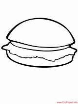 Hamburger Malvorlage Burger Mclaren Coloringpagesfree sketch template