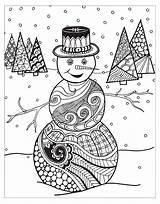 Coloring Winter Sheets Printable Wonderland Pages Snowman Zendoodle Sheet Scene Adult Rocks Christmas Macmillan Books Adults Colouring Kids Color Jodi sketch template