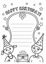 Kittybabylove Happybirthday Coloringpages Birtday sketch template