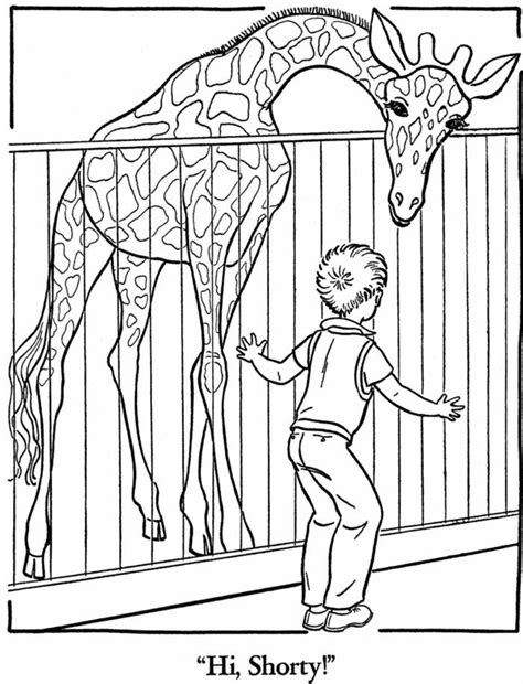 zoo animals  cages coloring pages missing mom quotes  son