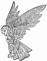Owl Coloring Tribal Pages Printable Cool Designs Tattoo Pattern Tattoos Zentangle Adults American Native Skull Drawing Colouring Animal Patterns Deviantart sketch template