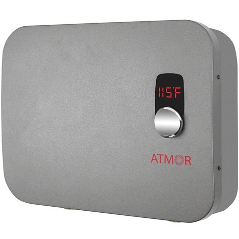 atmor thermopro  kw  volt  gpm digital thermostatic tankless electric instant water
